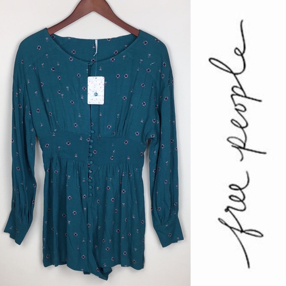 Free People Love Grows Romper NWT - Picture 4 of 11